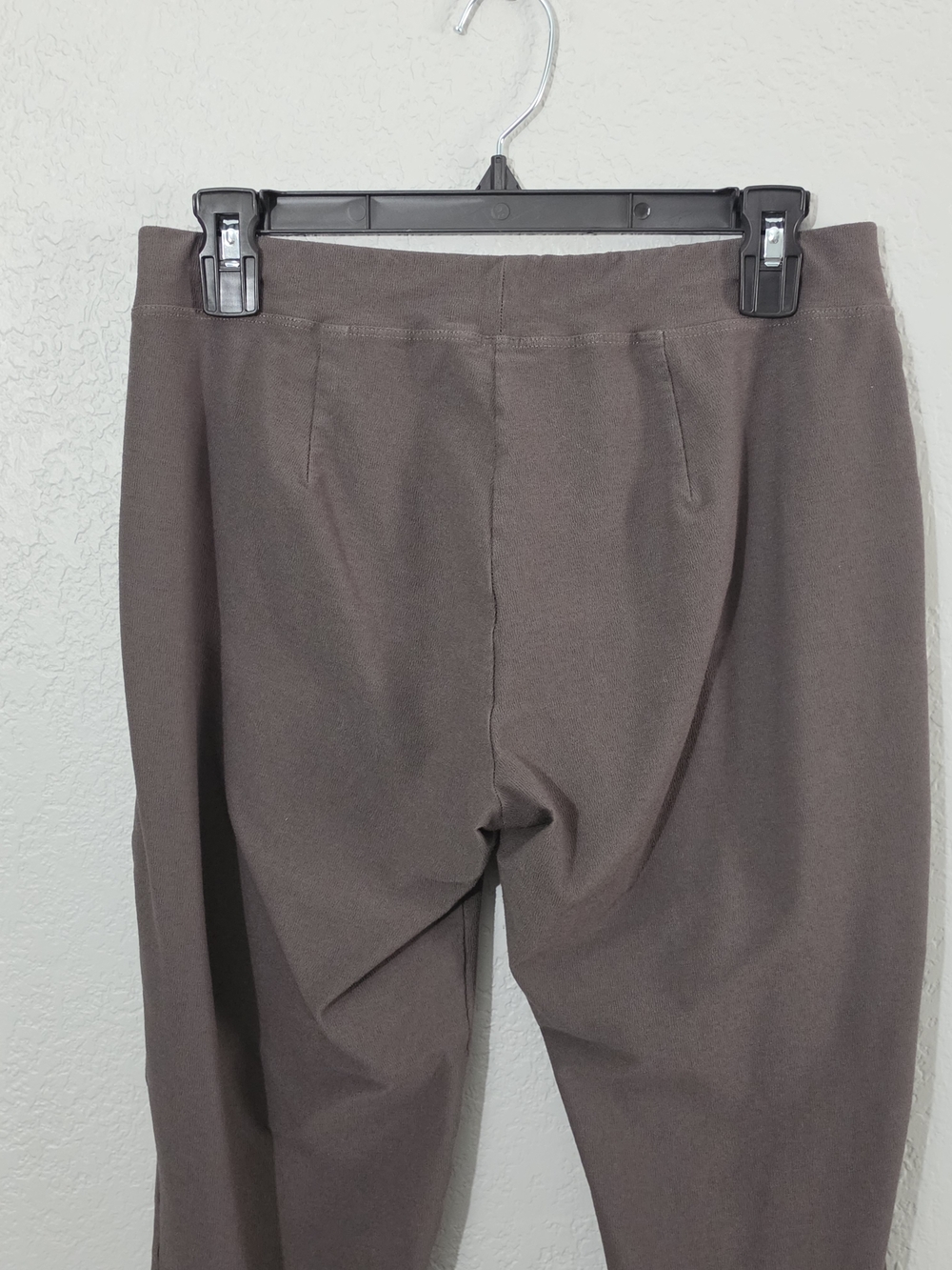 Eileen Fisher Washable Stretch Crepe Slim Pants Seaweed Straight-Leg Womens XS - Picture 8 of 11